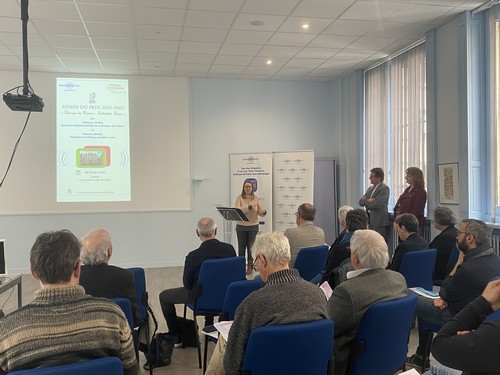 prix banque de France remis à Adeline COTE